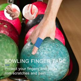 Bowling Thumb Tape Draag resistent bowlingvinger zet tape voor vingers duim mouw ademend comfortabel duurzaam voor mannen