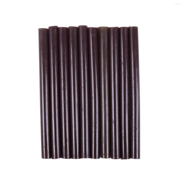 Bols 10pcs 100mm X 7mm Bâtons de Colle Fondante Adhésif Pour Brun