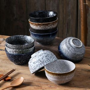 Kommen 1 pc 300 ml retro keramische rijstkom Japans stijl servies soeprestaurant speciaal