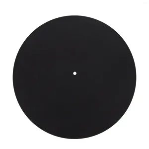 Bols 1pcs Ultra-mince Anti-Statique LP Turntable Record Player Pad pour phonographes Plat Soft Mat Slipmat