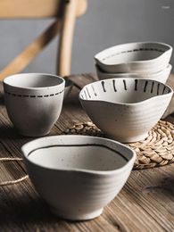 Kommen 2/pc's Japans dompelende schotel huishoudelijke creatieve keramische gearomatiseerde vaat azijnkom
