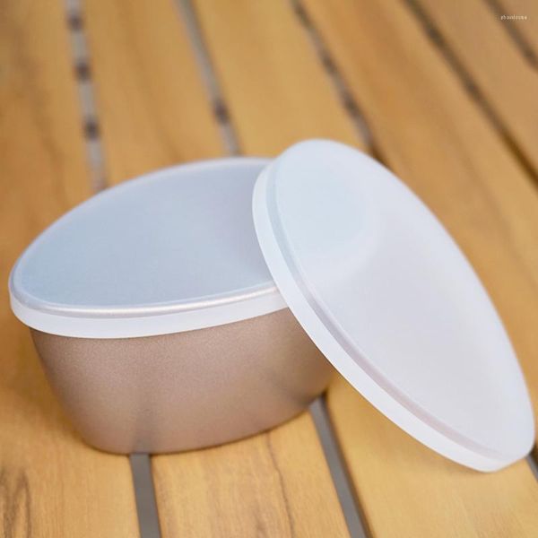 Bols 2pcs tasses de pudding cuisine oeuf cuit à la vapeur supports en acier au carbone