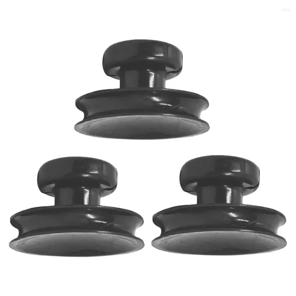 Bols 3 pcs Bouddha Music Bowl Accessoires Supports Supports Singing Lifting SecureId Sound Cups Rubber