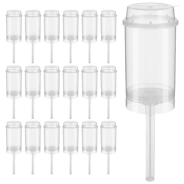 Bols 40 pièces ensemble de récipients en plastique Cupcake Push Pops tireurs Party Grade Pp conteneurs