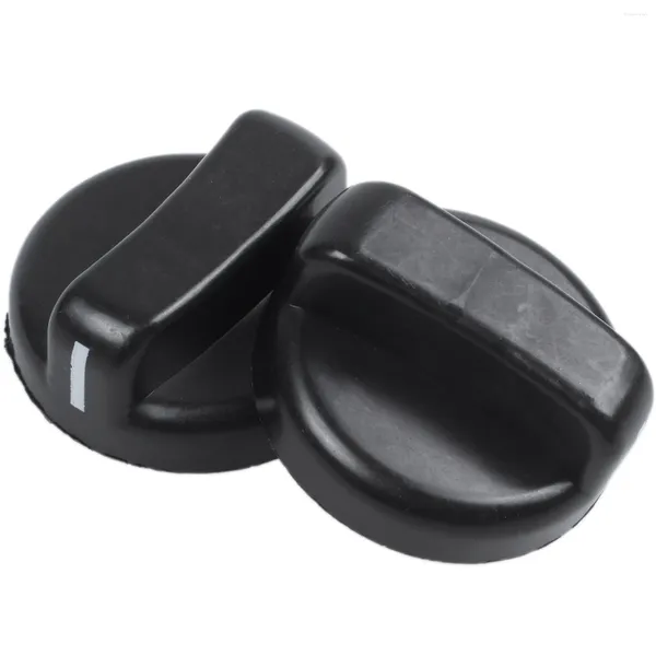 Bols 5 PCS Cuisine Boutons de commande de cuisinière à gaz en plastique noir