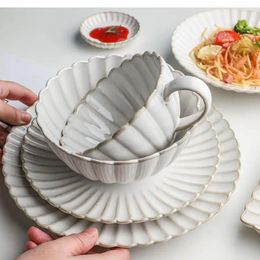 Kommen 6-inch keramische kom bord schotel huishouden eettafel accessoires vierkant 7,8-inch puur kleur servies creatief kant