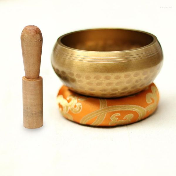 Bols 8 cm fait à la main bouddha son bol Yoga méditation chant laiton carillon artisanat musique thérapie tibétain chant