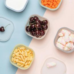 Kommen Anti-vervormde opvouwbare kom Sterke afdichting Houd de versheid BPA-vrij Magnetronveilig Lunchbox Salade