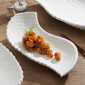 Kommen Artistieke conceptie Sashimi Schommelbord Huishoudelijk diner High Sense El Restaurant Gebruik alleen serviesgoed