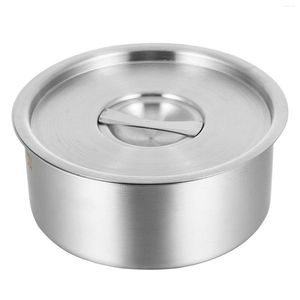 Kommen kom roestvrij staal mengdeksel metalen ramen deksels noedelsoep dessert pot eieren set salade containers container rijst