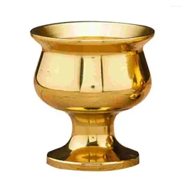 Kommen Messing Theekopje Hall Supply Boeddha Goblet Aanbidding Tempel Offers Offer