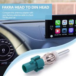Kommen auto stereo antenne -adapter fm am radioconnector - fakra to din plug converter voor ontvanger