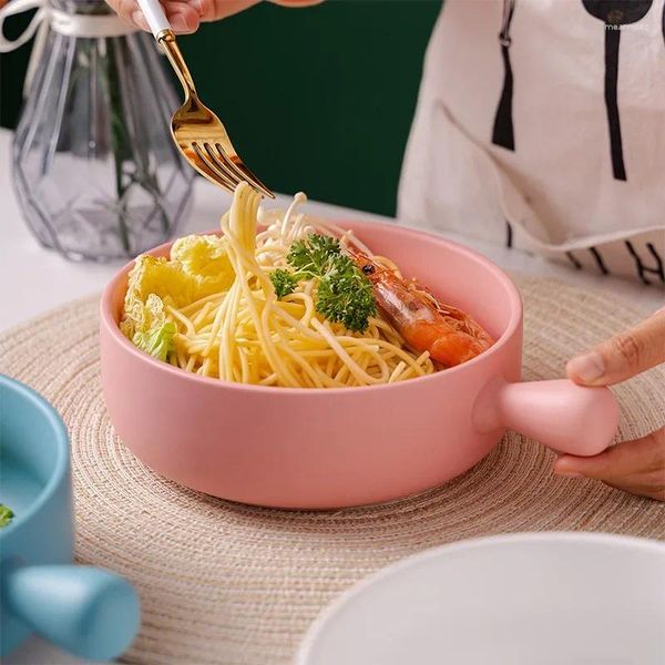 Bols Bol en céramique pour plats de cuisson à manger, ustensiles ménagers, vaisselle de cuisine, Ramen riz salle à manger