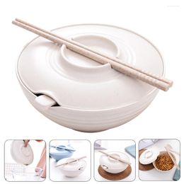 Bols bol en céramique grande soupe ramen baguettes de riz de style japonais cuillère à baguettes