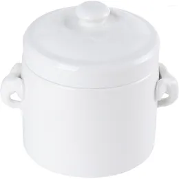 bols bol à soupe en céramique marmite à la vapeur ragoût cuisine tasse
