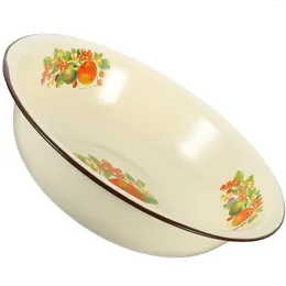 Kommen emaille bowl camping kookgerei vintage cups porseleinen taart container bassin schotel