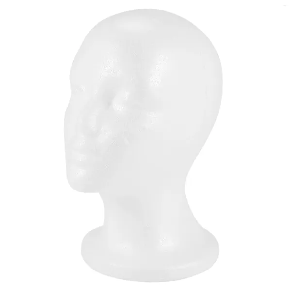 Bols femelle mousse mannequin têtes de tête de chapeau wig wig stand stand rack blanc