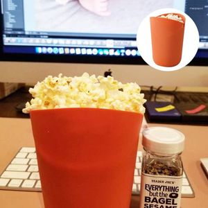 Kommen Gezonde Popcorn Maker Draagbare Magnetron Emmer Keuken Accessoires Multifunctionele Opvouwbare Snack Emmers