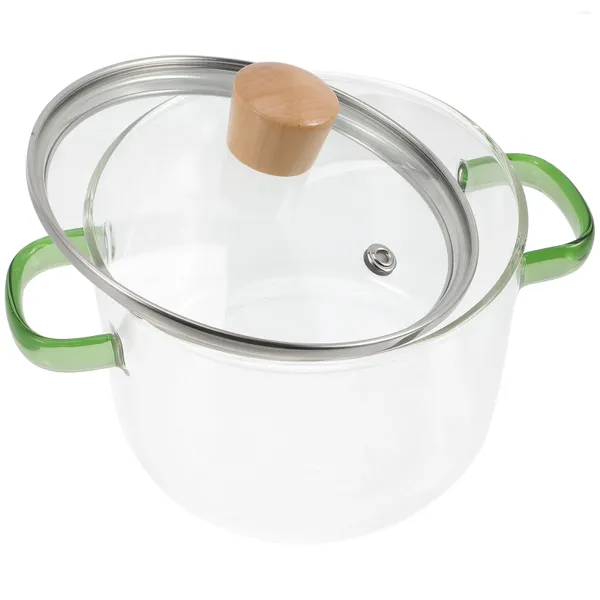 Bols Home Stove Pot ragoût pour restaurants en verre soupe thé