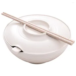 Bols bol de nouilles instantanées baguettes japonais Ramen Set Style Choptick cuillère nouilles cuisine