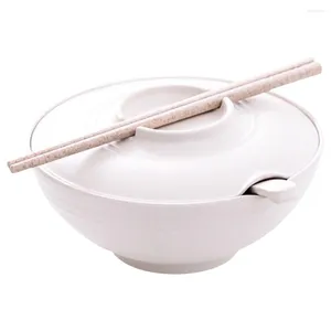 Bols Bol de nouilles instantanées Ménage Ramen Casque Soupe Bambou Cuisine Baguette