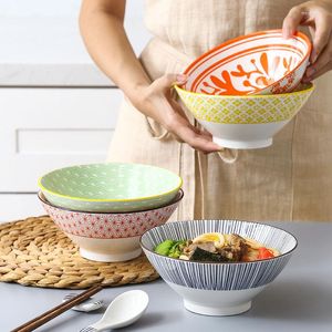 Bols Style Japonais Ramen Bol Ménage Grande Soupe Céramique Nouilles Créatives
