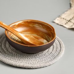 Bols Style japonais Stoare bol de riz Commercial en céramique nouilles Ramen ménage cuisine vaisselle CE/UE