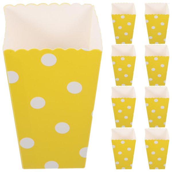 Cuencos Cubo de palomitas de maíz Decoraciones para fiestas de papel Contenedores Taza Tema de película Suministros Titulares