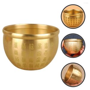 Bols en cuivre pur Momofuku, trésor chinois, argent, décoration de la maison, style bassin