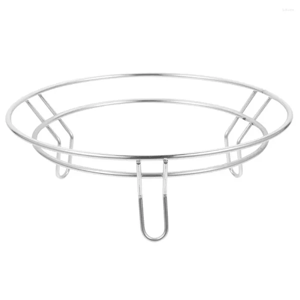 Bols Rack Wok Vapeur Cuisine À Vapeur Cuisson Fil Pot Dessous De Plat Support De Cuisinière Refroidissement Rond Coréen Stand Cuisson À La Vapeur Racks En Métal Bol Cuiseur