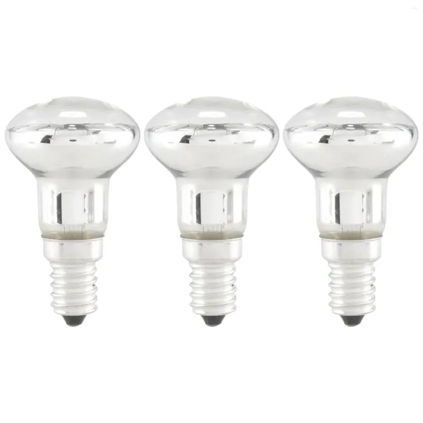 Lámpara de Lava de repuesto para cuencos E14 R39 30W, foco con rosca, bombillas reflectoras transparentes, incandescentes, 3 uds.