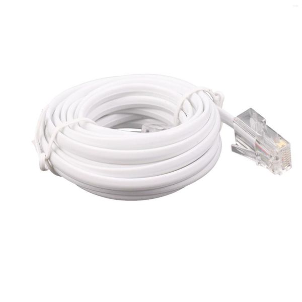 Bowls RJ11 6P4C vers RJ45 8P4C Câble d'extension Internet pour téléphone modulaire 3 mètres