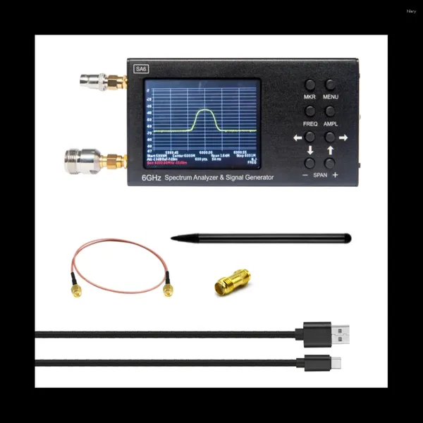 Bowls SA6 Générateur de signal d'analyseur de spectre 6GHz RF Source Wi-Fi 2G 4G LTE CDMA GSM BEIDOU