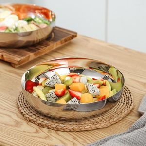 Bols à salade en acier inoxydable, Surface de miroir de cuisson très épaisse, grande capacité, mélange de qualité, fournitures de cuisine