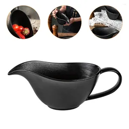 Kommen saus jus keramische pitcher creamer boot kom serveerschotel gierbeker mini tuit koffie dispenser mengen soja dippen