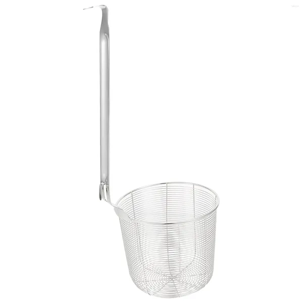 Bols Panier de passoire Skimmer Noumoir Pâches Pasta Spoon Ladle Colander Mesh Spaghetti Scoop Blanching Slotted Metal Dumpling Iracle Cuisinage M