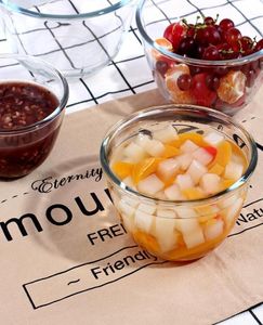 Bols Bol de céréales en verre transparent épaissis de la salade de fruits de fruit tasse de ménage du four à micro-ondes Special Single6198567