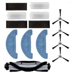Tazones Kits de filtro de aspiradora para Venga VG RVC 3000 Suministros para el hogar Moplina Piezas de reemplazo de reemplazo de cepillos laterales
