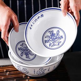 Kommen vintage a5 melamine ramen kom fruitsalade noedel mix gezonder imitatie porselein plastic servies kantine el el elc