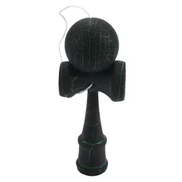 Bols en bois peinture craquelée Kendama jouets épée balle jouet professionnel habile jeu de jonglage pour les enfants