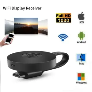 Boîte 2.4G pour 4K Mirascreen Affichage TV TV Dongle Cast Cast HDMICOMPATIBLE Wiless WiFi Display Receiver pour iOS Android A TV