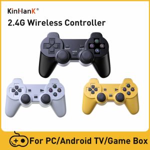 Box 2.4G Gamepad sans fil pour PSP / PC / TV Box / Android Phone Game Controller Joystick for Super Console X Pro RK2020