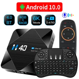 Box 2020 Hongtop Android 10.0 TV Box 6K H616 Quad Core TVBox 4GB 32GB 64GB H.265 Dual Wifi 2.4g 5.8g H40 Media Player Box Box