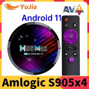 Box Amlogic S905X4 Smart TV Box Android 11.0 4 Go 64 Go AV1 HDR + 4K 60FP