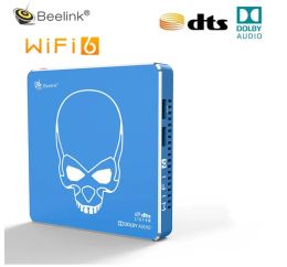 Box Beelink GT King Pro Android TV Box S922XH Quad Core 4 Go 64 Go WiFi 6 1000m Réseau Android9.0 Set Top Box HDD 4K Media Player