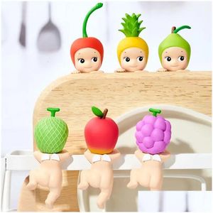 Doos Blind Box Sonny Angel Hippers Chin Mystery Computer Auto Decoratie Figuren Speelgoed Fruit Groente Leuke Verrassing Drop Delivery Gifts