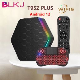 Box BLKJ T95Z Plus TV Box Android 12 Allwinner H618 2.4G 5G Dual Band WiFi6 6K 4K M3U Smart Android TV Box Media Player Set Top