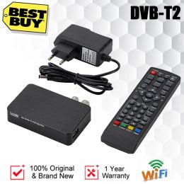 Box Digty DVBT2 TV Box Mini Multifuncional TV Receptor Set Top Box Media Player Fullhd 1080p TV Tuner Box sin aplicación