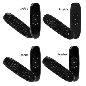 Box Fly Air Mouse 2.4g Mini Wireless Keyboard Remote rechargeable Contrôle pour PC Android TV Box