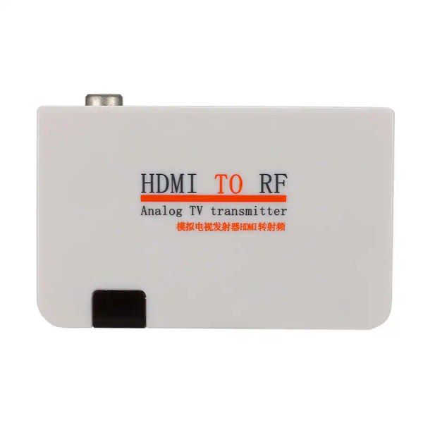 Boîte HDMICOMPATIBLE À RF COAX CONVERTER ADAPTER HDMICOMPATIBLE Signal numérique Signal à RF Analog Signal TV émetteur